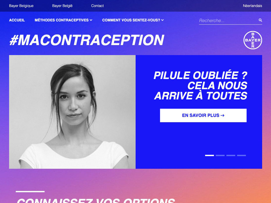 La contraception en Belgique | Campagne par Magnetik | Case study