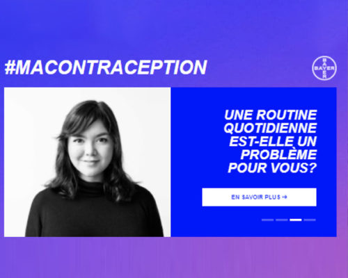 La contraception en Belgique | Campagne par MaGnetik Agency | Case study